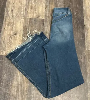 Cruel Girl Wide Leg Jeans High Waisted western trousers thumbnail 1