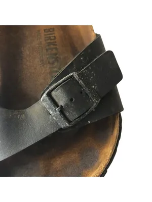 Birkenstock Madrid Black Birko-Flor Sandals 36 US 5 thumbnail 4