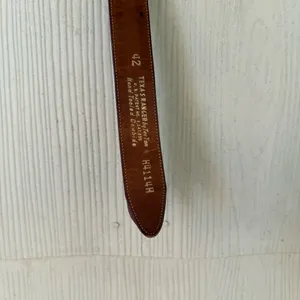 Texas Ranger by Tex Tan Tooled Cowhide Belt thumbnail 6