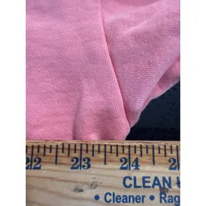 Levis‎ Womens Pink Yellow Tie Dye Quarter Zip Sweatshirt Embroidered Logo Medium thumbnail 6
