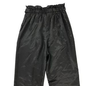 Lulus Women's Pants Small‎ Black Straight Leg Built In Belt Workwear thumbnail 5