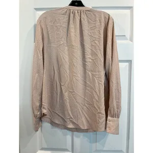 H&M but‎ in work too pink polka dot long sleeves thumbnail 4