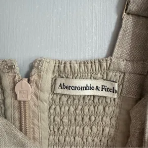 Abercrombie & Fitch Beige Mini Dress with Square Neckline Size XS thumbnail 3