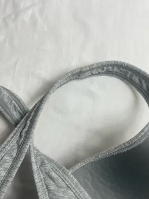 Calvin Klein Gray Modern Cotton Racerback Wireless Bralette Size Small thumbnail 6