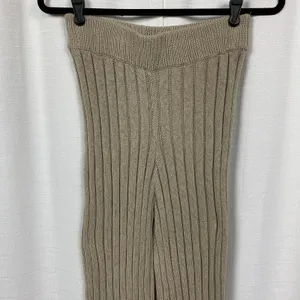 Free People Beach Tan Imogene Sweater Pants Sz.S thumbnail 5