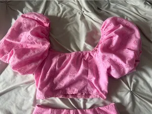 Pink skirt and top set thumbnail 2