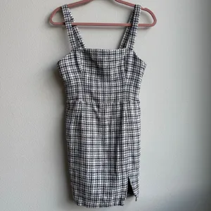 Abercrombie & Fitch Tweed Preppy Summer Vacation Classic Mini Dress Size Medium thumbnail 2