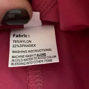 Unbranded Exercise Dress Large Pink‎ Crossback Smocked Waist Athleisure Active thumbnail 9