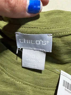Chico’s NWT Sleeveless Olive Green Maxi Dress MSRP$89 0 4/6 thumbnail 6