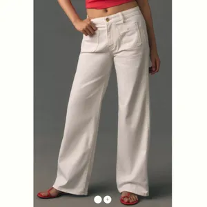 Anthropologie Pilcro Vintage Column High-Rise Wide-Leg Jeans thumbnail 2