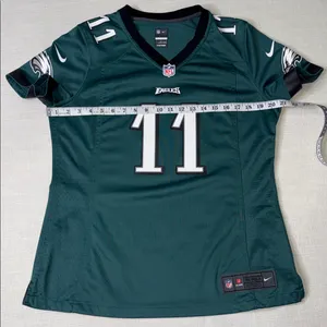 Nike NFL Philadelphia Eagles Carson Wentz #11 On Field Jersey – Women’s L thumbnail 3