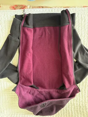 Vintage purple scuba zip up Lululemon jacket thumbnail 2