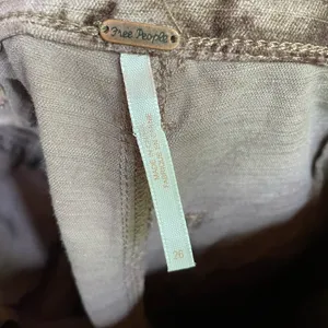 NWT Free‎ People Velvet Crop Pants Taupe Size 26 thumbnail 10