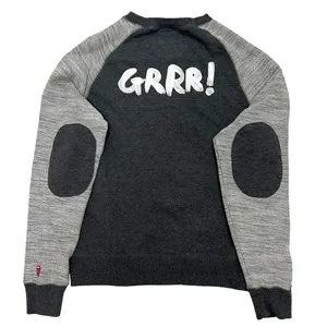The Rolling Stones Script Tongue Logo Crew Neck Sweatshirt Gray 50 Years Tour S thumbnail 2