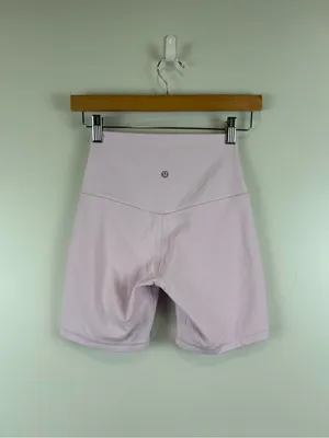 Lululemon Align High-Rise Short 6" Pink Women's Size 4 W7CK4S thumbnail 2