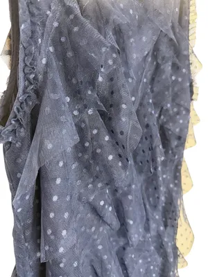 ✨Lulus Ruffled Swiss‎ Dot Tiered Maxi Dress XL✨ thumbnail 4
