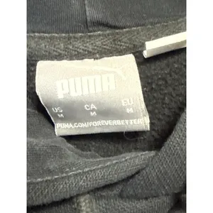 Puma Women's Black Logo Yoga Athletic Activewear Sweater Hoodie Sweatshirt Top M thumbnail 5
