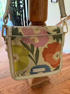 Fossil Floral leather Crossbody Bag. thumbnail 7