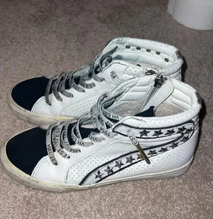 Vintage Havana Studded High Top Sneakers thumbnail 3