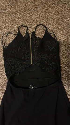 Windsor Black mini dress thumbnail 2