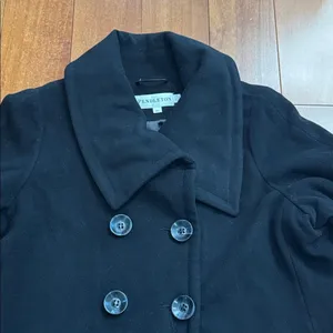 Pendleton Classic Black Wool and Cashmere Blende‎ Coat size XL thumbnail 3