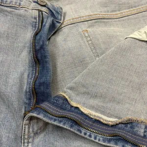 NWT Old Navy High Rise Barrel Leg Jeans Two Tone Blue‎ Denim Retro Plus Size 28 thumbnail 5
