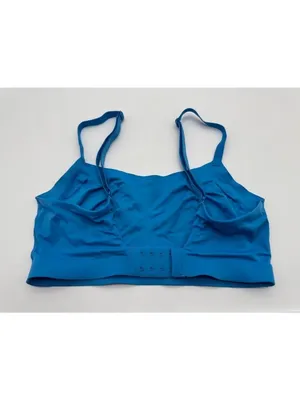 Soma Enbliss Luxe Adjustable Bralette Bright Blue Wireless Women's Medium M thumbnail 2