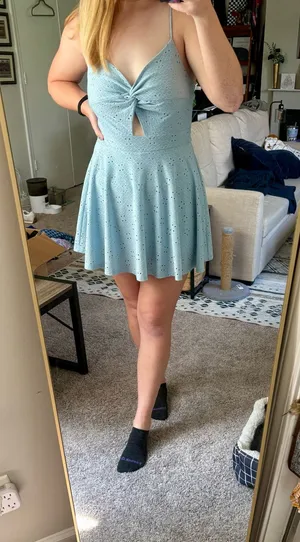 Blue Patterned Windsor Sundress thumbnail 1