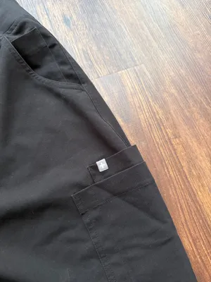 FIGS Women’s Black Yola Skinny Scrub Pants Hospital Nurse Medical Core- Size XXL thumbnail 7