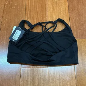 NWT Onzie chic black yago‎ workout sports bra size M thumbnail 4