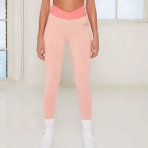 Bo+Tee High Rise Crossover Waist‎ Active Leggings Women's XS Pilates Princess thumbnail 7