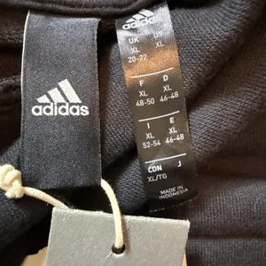 Adidas Women's Sport 2 Street Pullover Turtle Neck Sweatshirt Black Size XL NWT thumbnail 4