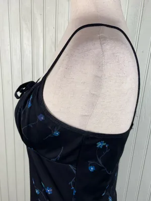 Vintage 90s Y2K Candy Rocket Babydoll Maxi Slip Dress Size Medium Whimsigoth thumbnail 5
