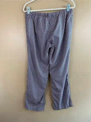 NWOT Vineyard Vines Navy Blue Pink All Over Whale Pattern Pajama Pants Lounge S thumbnail 7