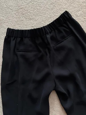 J.Crew Black Tapered Trouser Pants — Size 6 thumbnail 4