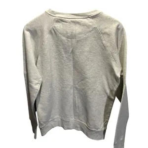 Champion Medium Gray Sweatshirt Houndstooth Logo Crew Neck Cotton Blend Pullover thumbnail 4