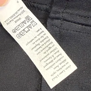Spanx The Perfect Pant Hi-Rise Flare Black Ponte Pull‎ On Trousers XS NWT thumbnail 10