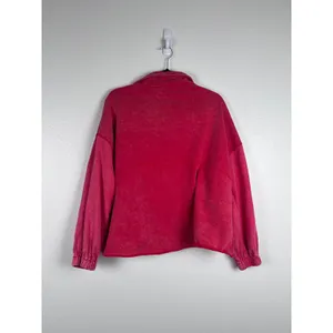 Hem & Thread Women's 1/4‎ Zip Pullover Sz M thumbnail 5