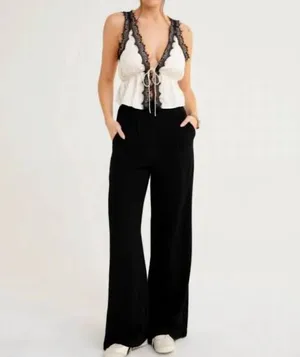 Rumored Lady Lace Top Tan thumbnail 3