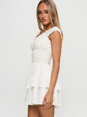 The Love Galore Princess Polly Romper White thumbnail 3