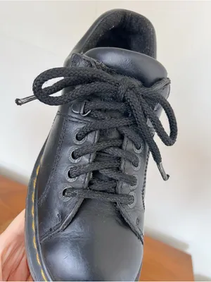 Dr Martens • vintage 8312 lace up oxford shoes platform black leather chunky thumbnail 11