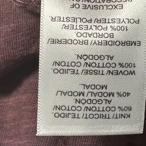 Lucky Brand Square Neck Peplum Top‎ Tassel Drawstring Burgundy XS thumbnail 4