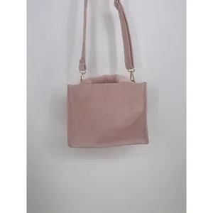 Juicy Couture DUSTY BLUSH Pink Big Spender Large‎ Tote Brand Velvet Bag Charm thumbnail 5