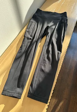 Lululemon All the Right Places High- Rise Crop 23" Black 6 thumbnail 1