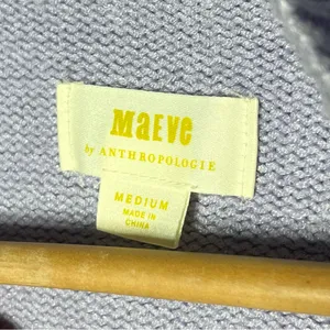 Maeve Anthropologie Lilac Crystal Mock Neck Tunic Sweater Stretch Knit thumbnail 11