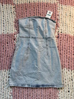 denim dress Blue Size L thumbnail 1