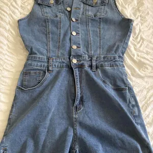 Unbranded Women's Blue and White Playsuit-romper thumbnail 7