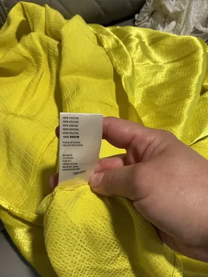 Anthropology Yellow V-Neck Satin Maxi Dress thumbnail 12