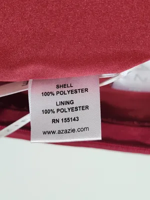 Azazie Wine Burgundy Tess Mother of the Bride Dress Size A10 Medium thumbnail 8