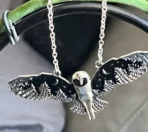 Urban outfitters owl necklace thumbnail 1